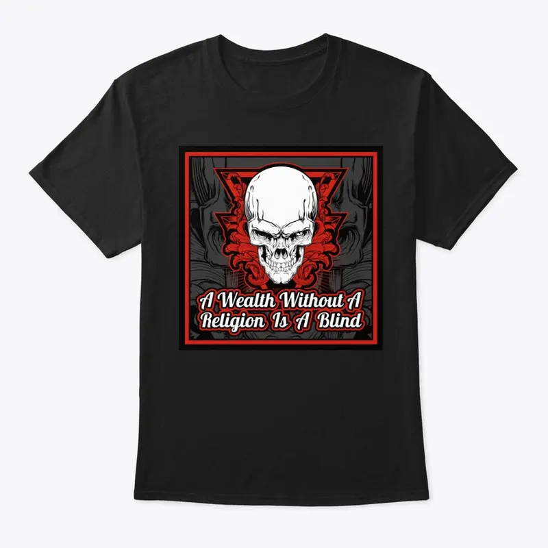 Men T Shirt Skeleton - Religion