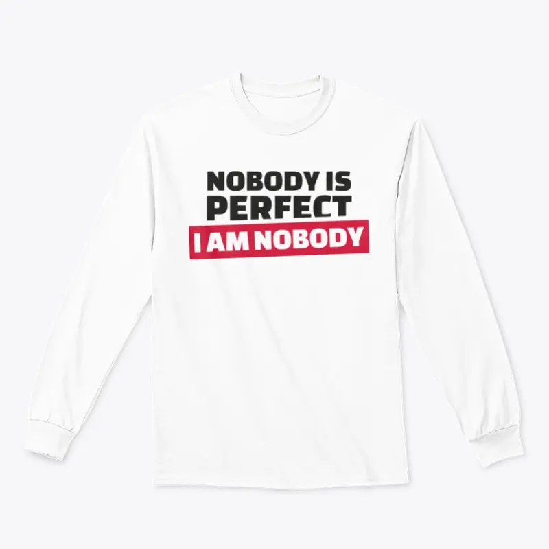 Nobody is Perfect - Multicolor