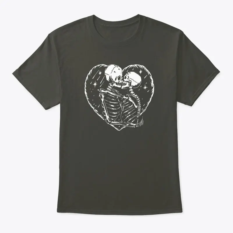 Men T Shirt Skeleton - Love