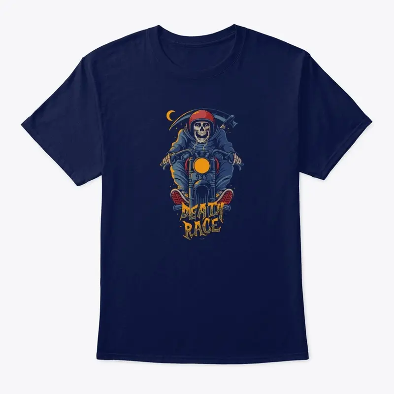 Men T Shirt Skeleton - Death Race