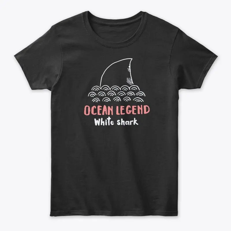 Women Words T Shirt - Ocean Legend