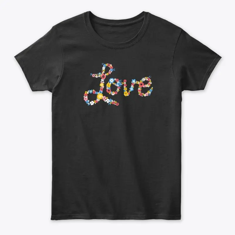 Women Words T Shirt - Love